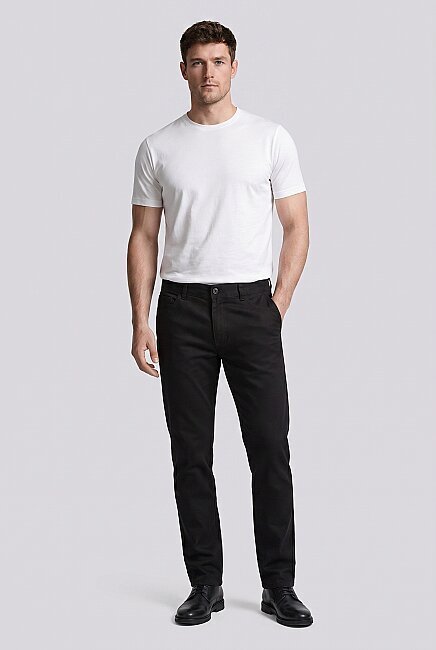 Siyah 5 Cep Spor Pantolon (4)