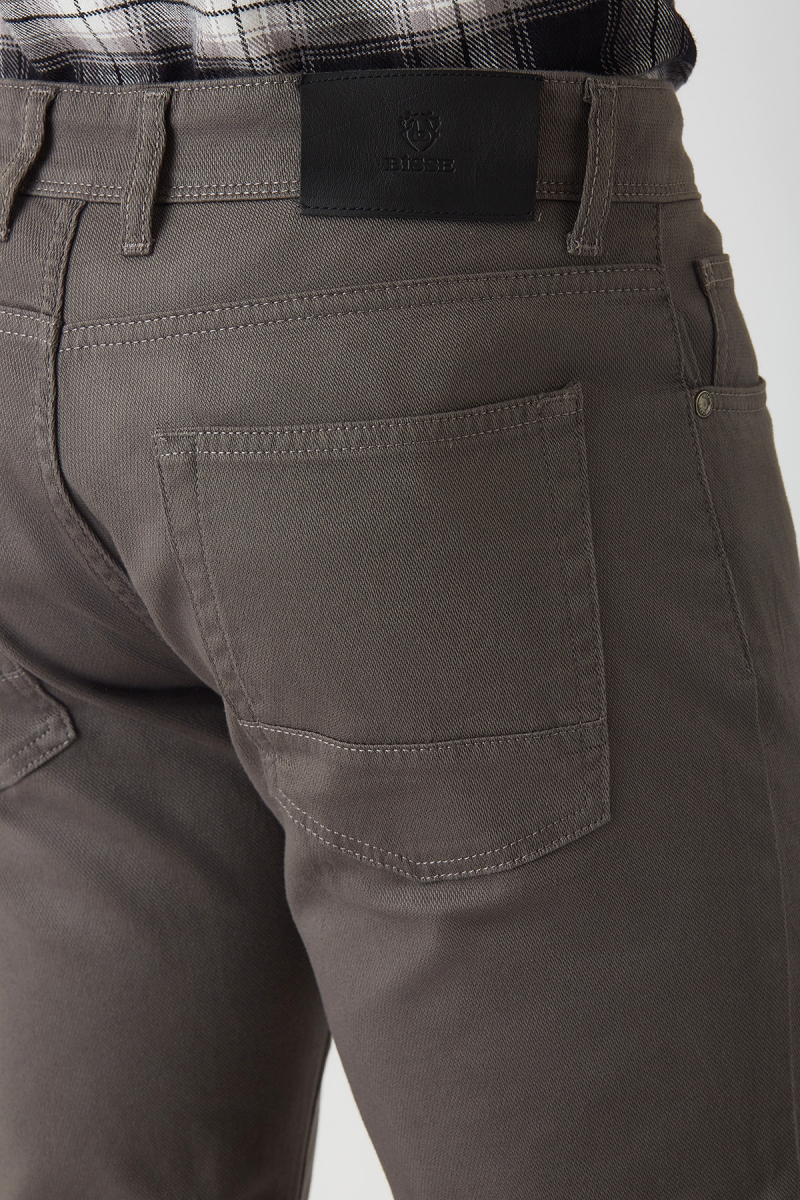 5 Cepli Gri Spor Erkek Pantolon - 3