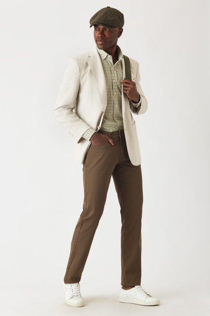 5 Cepli Haki Spor Erkek Pantolon - 4