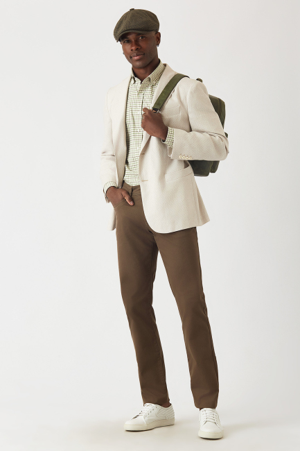 5 Cepli Haki Spor Erkek Pantolon - 3