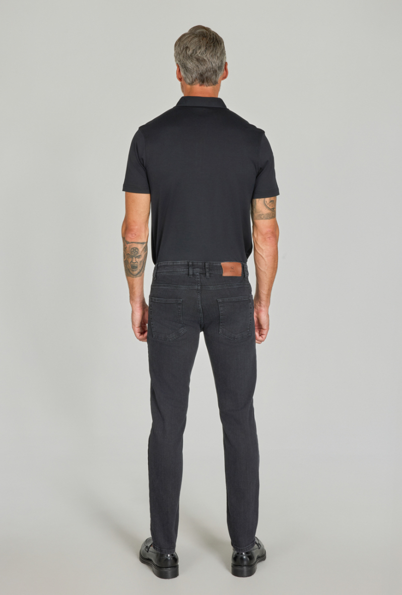 Antrasit Denim Pamuklu 5 Cepli Erkek Pantolon (1)