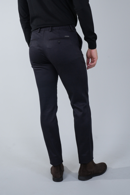 Antrasit Doğal Pamuk Lastikli Jagger Pantolon (1)