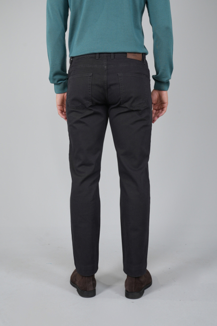 Antrasit Gabardin Pamuklu 5 Cepli Spor Pantolon (1)