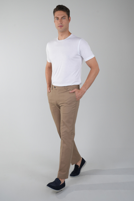 Bej 4 Cepli Spor Erkek Pantolon - 5