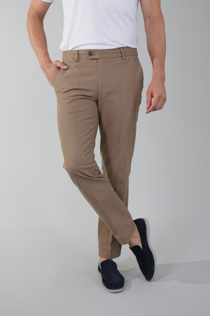 Bej 4 Cepli Spor Erkek Pantolon