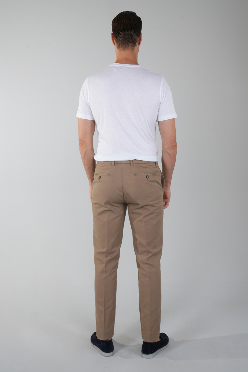 Bej 4 Cepli Spor Erkek Pantolon - 2