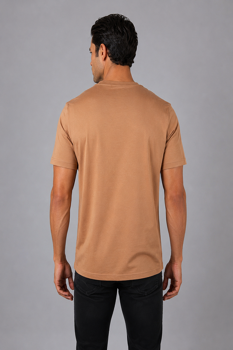 Taba Bisiklet Yaka T-shirt (1)