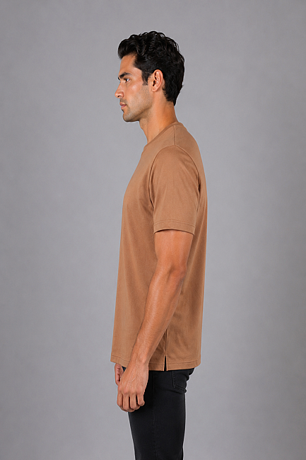 Taba Bisiklet Yaka T-shirt (3)