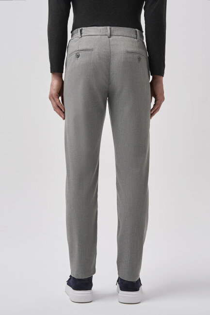 Bisse Studio Erkek 5 Cepli Jogger Spor Pantolon Gri - 3