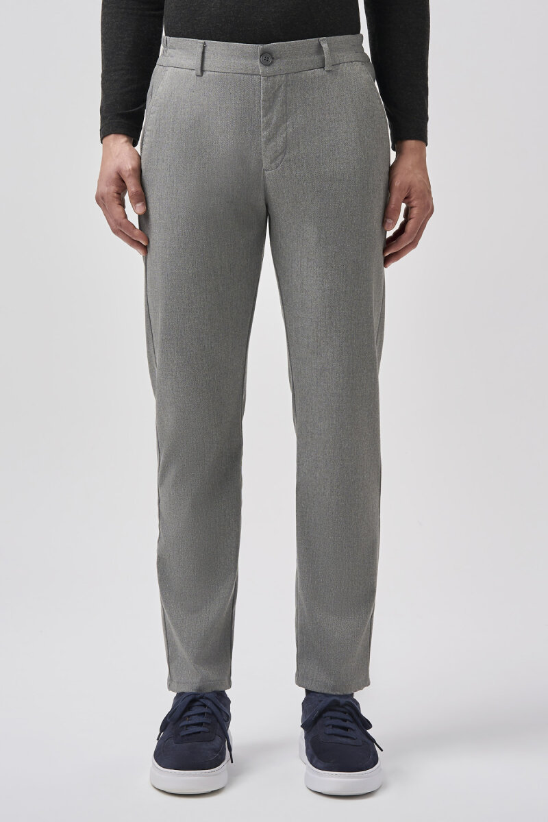 Bisse Studio Erkek 5 Cepli Jogger Spor Pantolon Gri