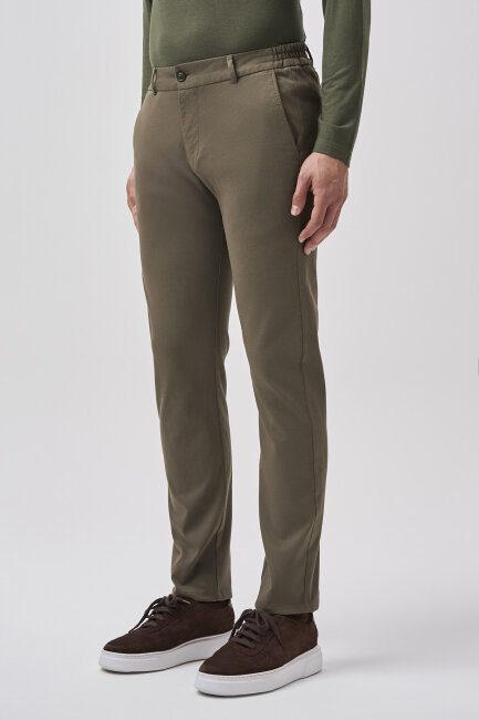 Bisse Studio Erkek 5 Cepli Jogger Spor Pantolon Haki - 2