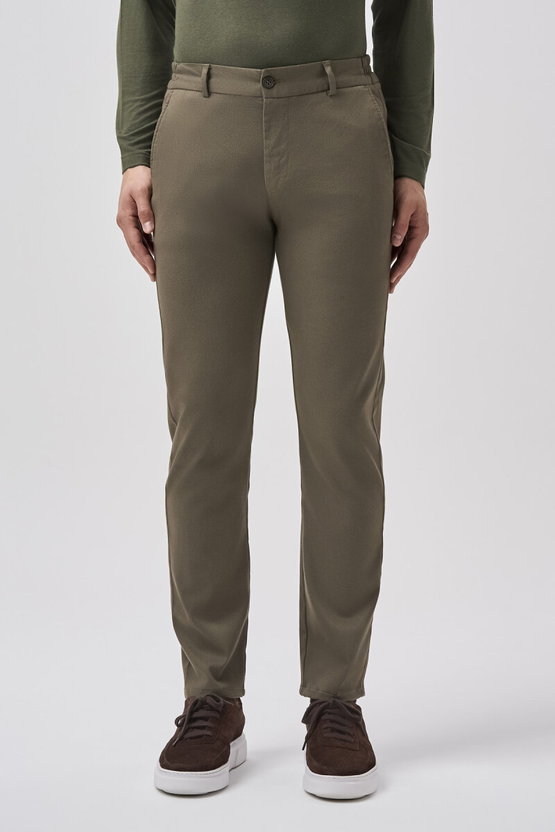 Bisse Studio Erkek 5 Cepli Jogger Spor Pantolon Haki