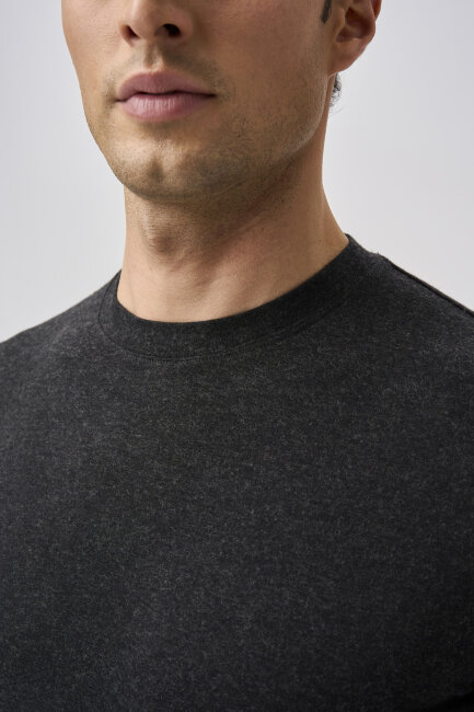 Bisse Studio Erkek Bisiklet Yaka Triko Sıyah - 4