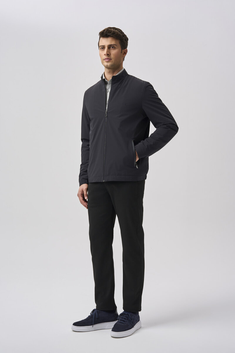 Bisse Studio Erkek Lacivert Kapitone Mont