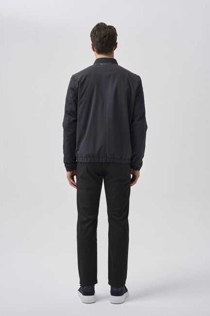 Bisse Studio Erkek Lacivert Kapitone Mont - 3