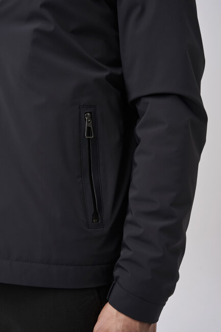 Bisse Studio Erkek Lacivert Kapitone Mont - 4