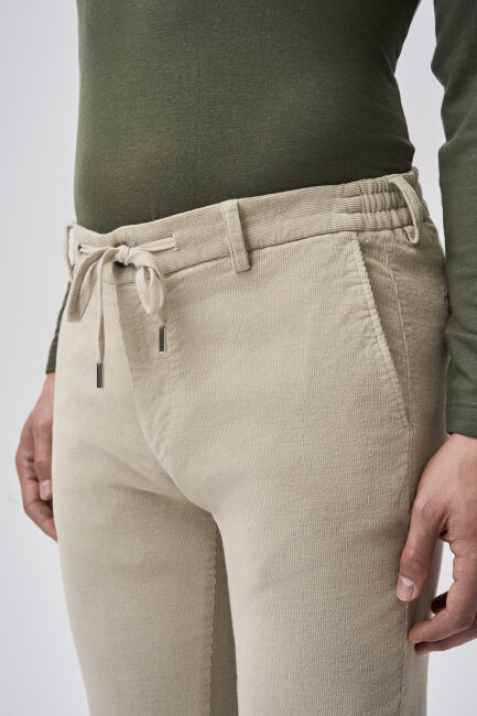 Bisse Studio Erkek Spor Kadife Pantolon Taş - 4