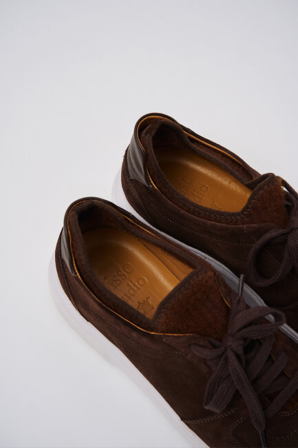 Bisse Studio Erkek Spor Süet Kahve Ayakkabı - 4