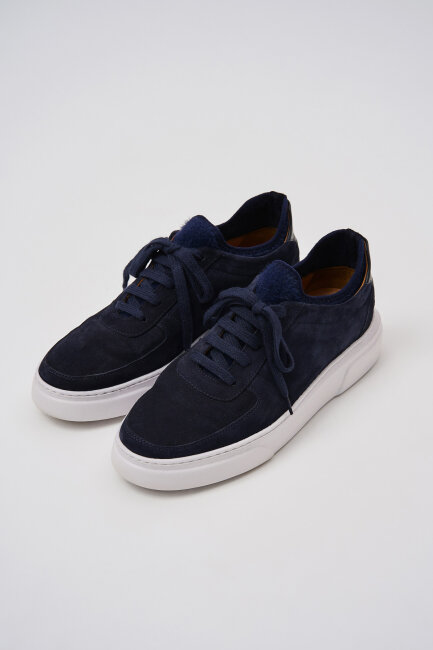Bisse Studio Erkek Spor Süet Lacivert Ayakkabı