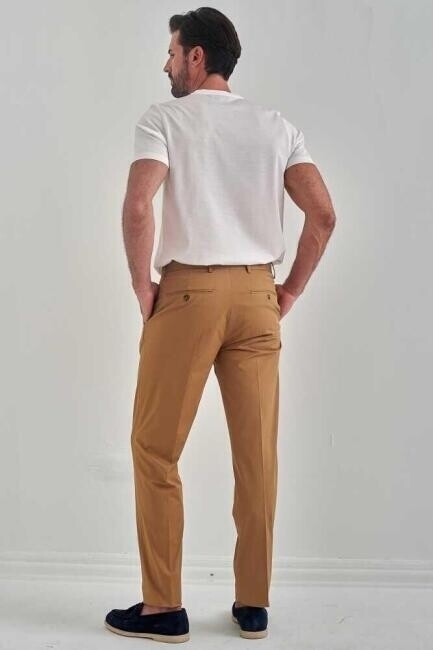 Camel Gabardin 4 Cepli Spor Erkek Pantolon - 2