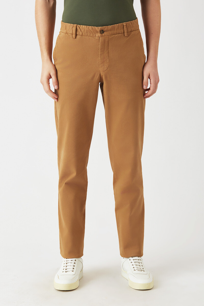 Camel Lastikli 4 Cepli Erkek Pantolon - 1