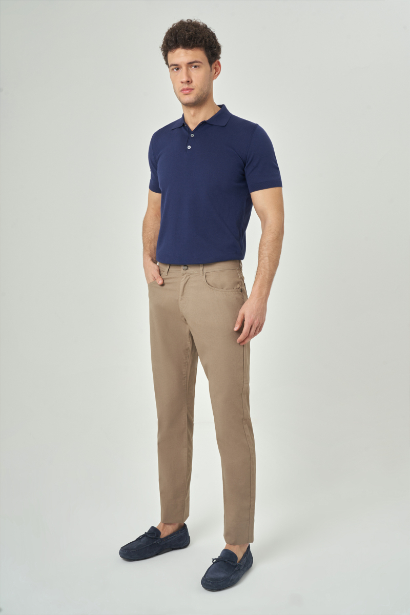 Camel Pamuk 5 Cepli Spor Erkek Pantolon - 5