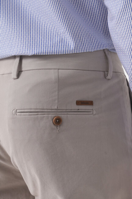 Erkek 4 Cepli Taş Klasik Pantolon - 6