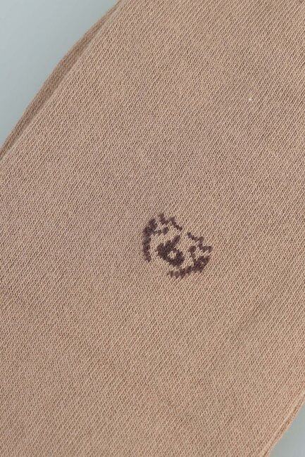 Erkek Bambu Dikişsiz Uzun Çorap Açık Kahve - 3