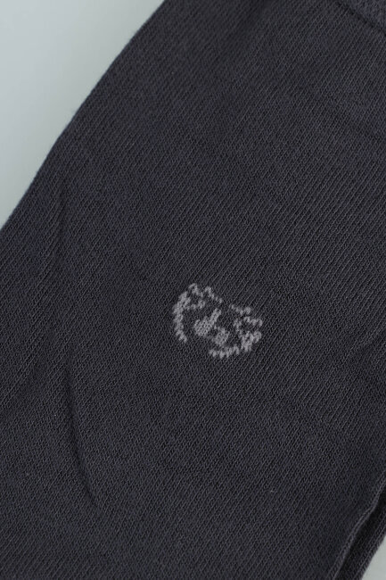 Erkek Bambu Dikişsiz Uzun Çorap Füme - 3