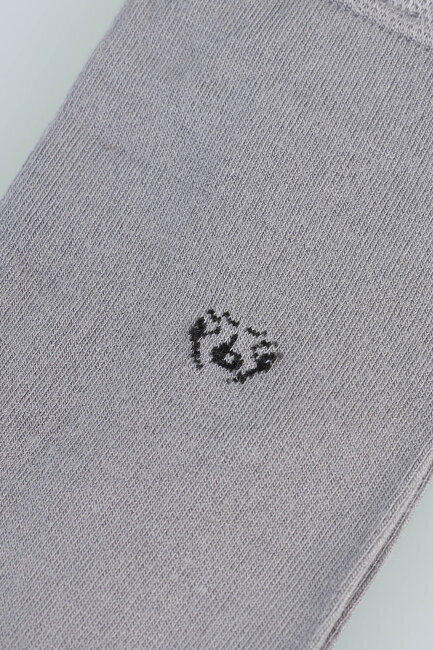 Erkek Bambu Dikişsiz Uzun Çorap Gri - 3