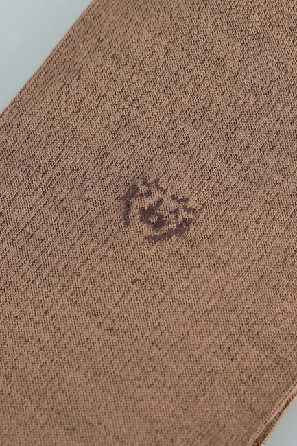 Erkek Bambu Dikişsiz Uzun Çorap Koyu Kahve - 3