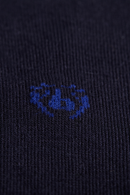 Erkek Bambu Düz Lacivert Uzun Soket Çorap (1)