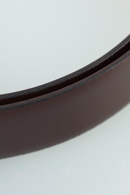 Erkek Çift Taraflı Gerçek Deri Kemer Kahve-Taba - 4