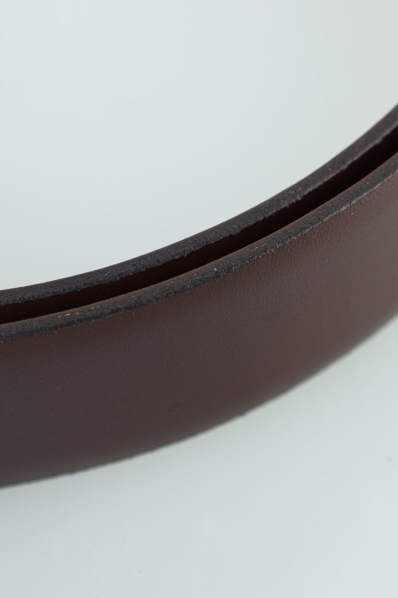 Erkek Çift Taraflı Gerçek Deri Kemer Kahve-Taba - 4