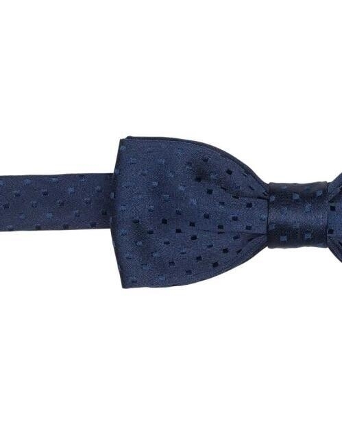 Erkek Desenli Lacivert Smokin Papyon - 2