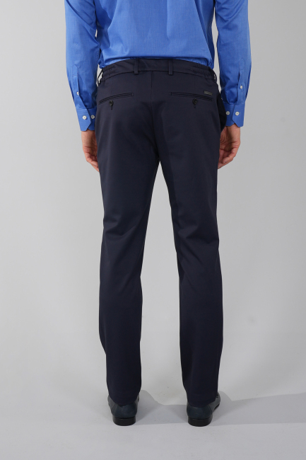 Erkek Fermuarlı Jagger Spor Lacivert Pantolon (1)