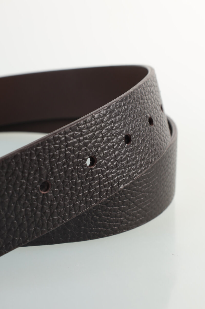 Erkek Floter Kahve Dikişsiz Spor Kemer - 3