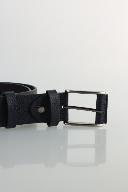 Erkek Floter Lacivert Dikişsiz Spor Kemer - 2