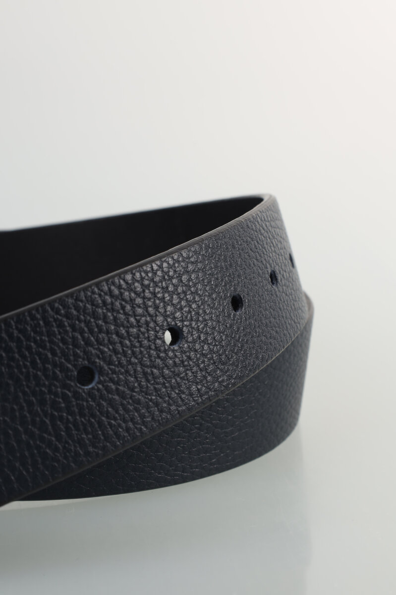 Erkek Floter Lacivert Dikişsiz Spor Kemer - 3