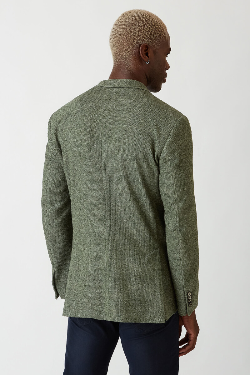 Erkek Haki 6 Drop Platinum Ceket - 2