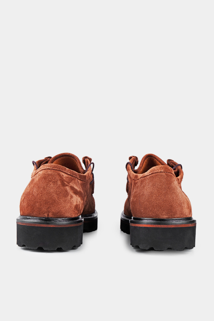 Erkek Kalın Taban Süet Ayakkabı Taba - 3