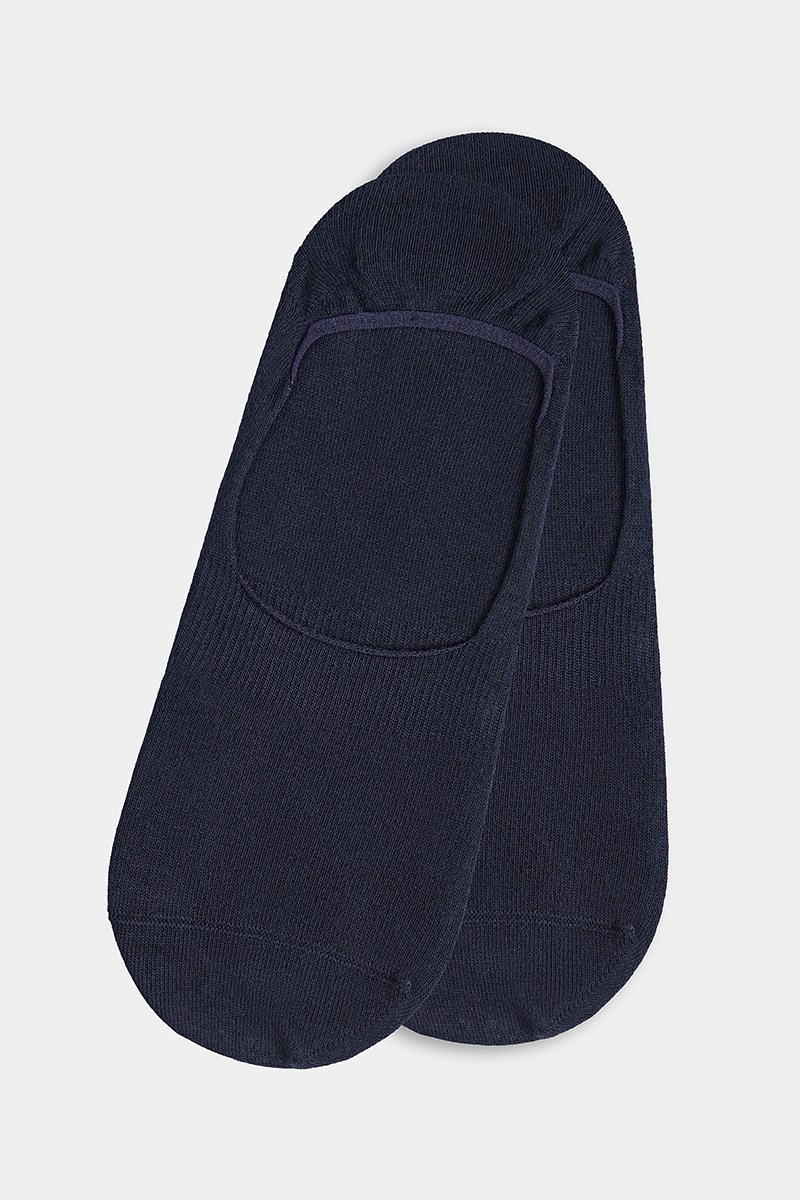 Erkek Lacivert Bambu Erkek Babet Çorap - 1