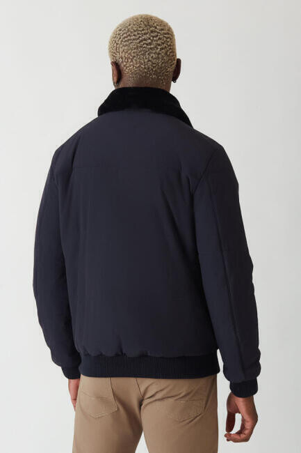 Erkek Mont Lacivert (1)