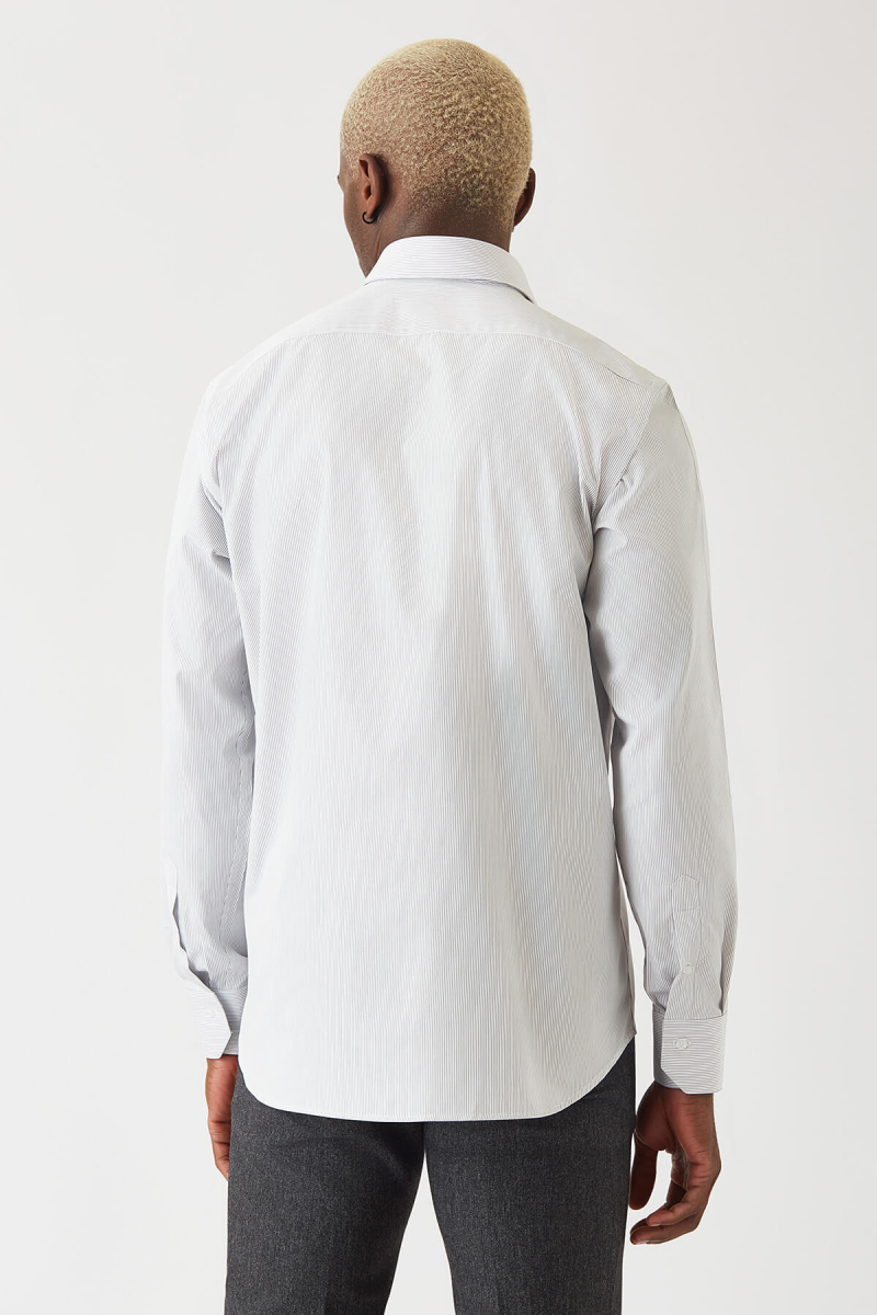 Erkek Pamuk Regular Fit Basic Klasik Gömlek - 2