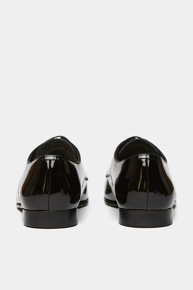 Erkek Rugan Klasik Siyah Ayakkabı - 3