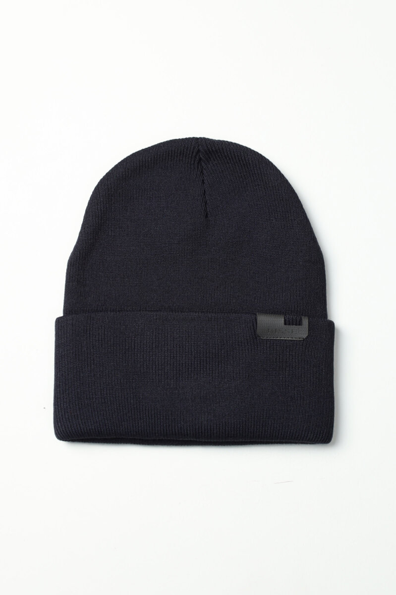 Erkek Siyah Akrilik Atkı Bere Seti (1)