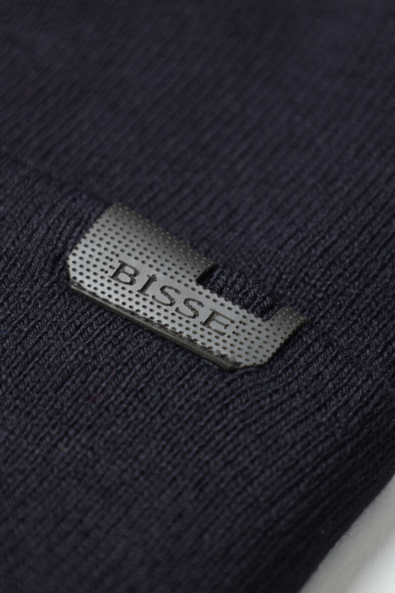 Erkek Siyah Akrilik Atkı Bere Seti - 6