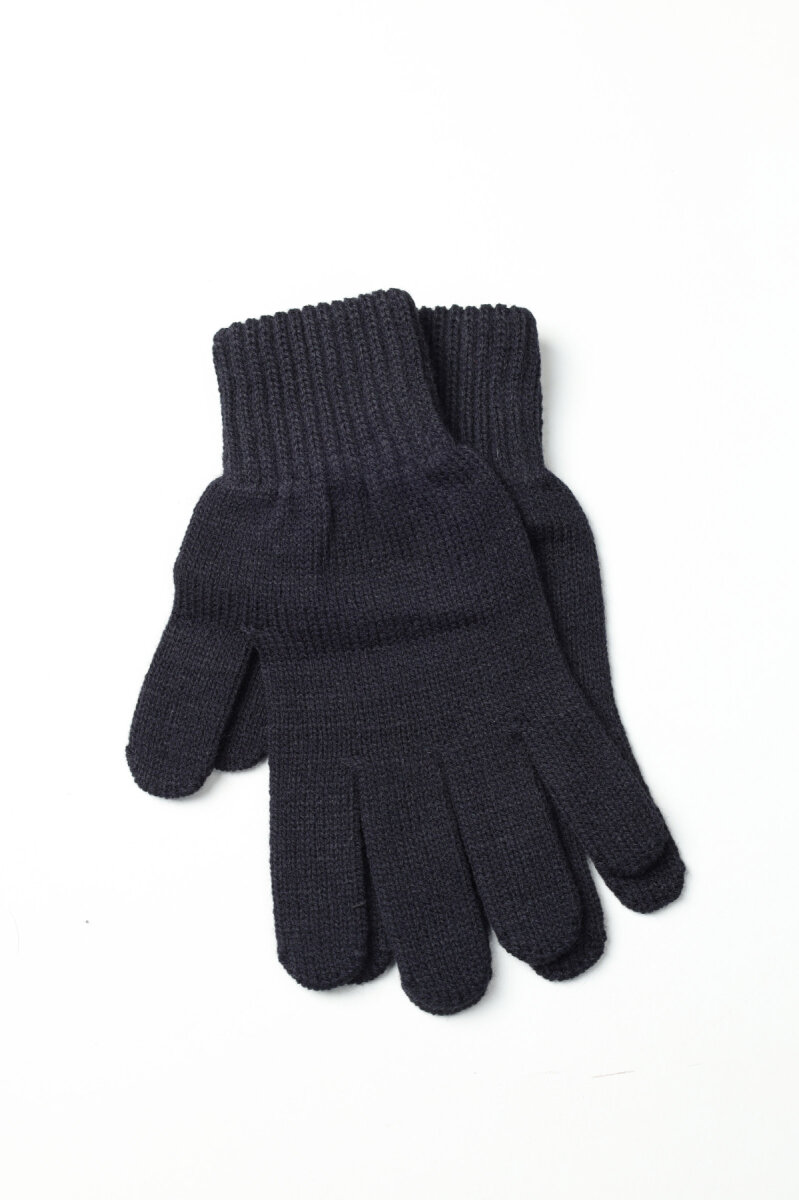 Erkek Siyah Akrilik Atkı Bere Seti - 3