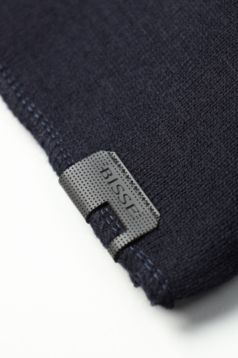 Erkek Siyah Akrilik Atkı Bere Seti - 8