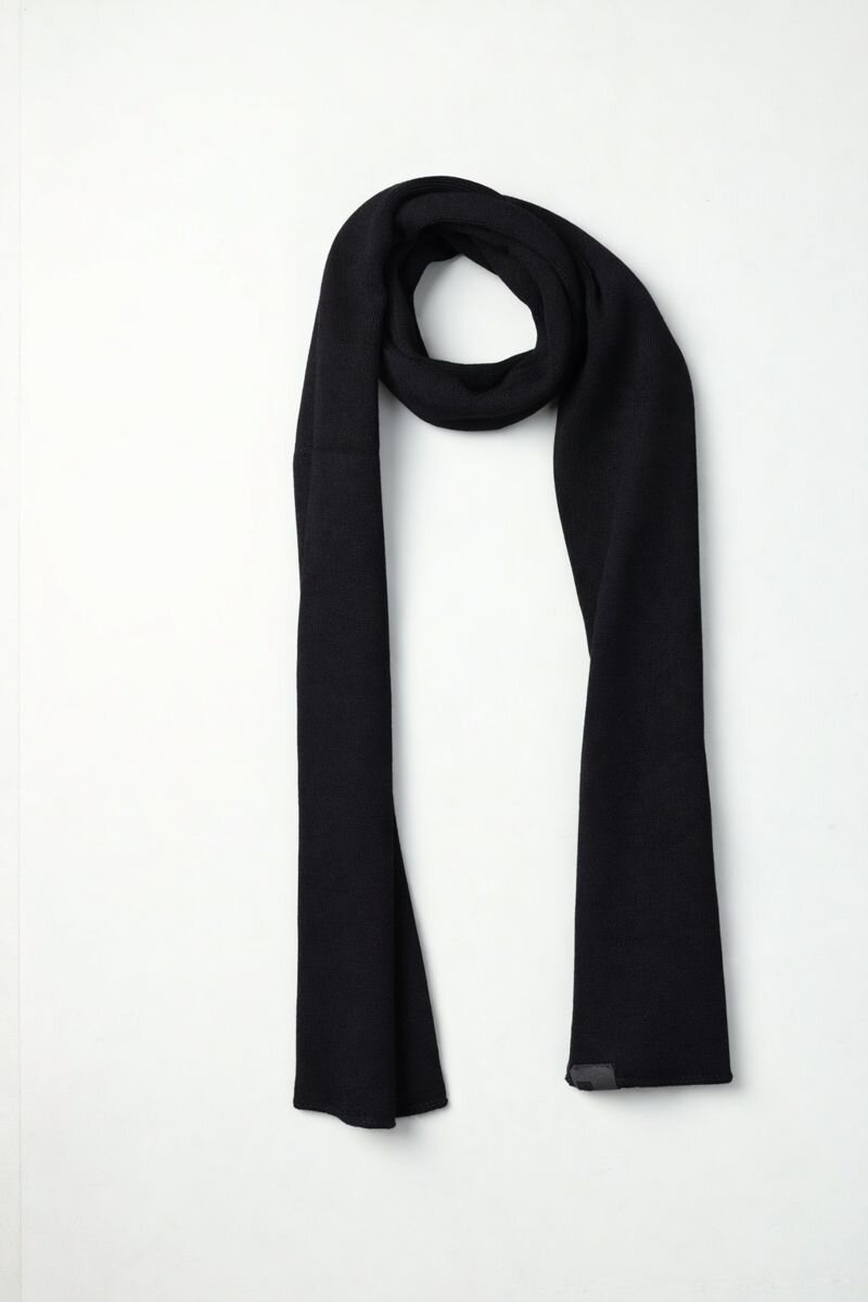 Erkek Siyah Akrilik Atkı Bere Seti - 4